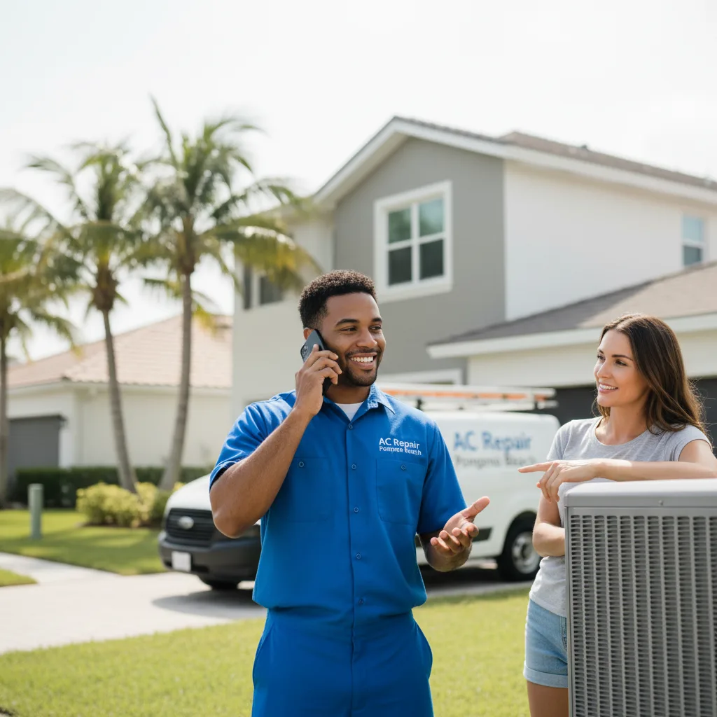AC Repair Pompano Beach customer support in Park Hill